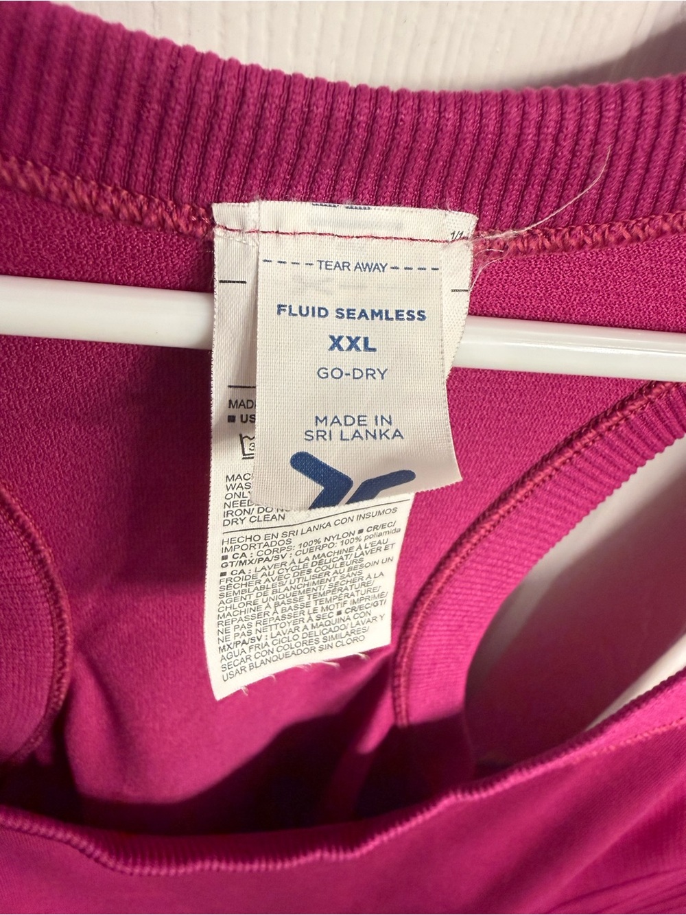 Old Navy Magenta Racerback Tank - Picture 3 of 5